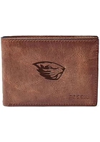 Oregon State Beavers Front Pocket Mens Bifold Wallet