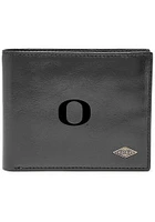 Oregon Ducks Leather FlipID Mens Bifold Wallet