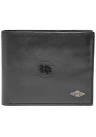 South Carolina Gamecocks Leather FlipID Mens Bifold Wallet