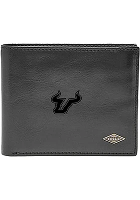 South Florida Bulls Leather FlipID Mens Bifold Wallet