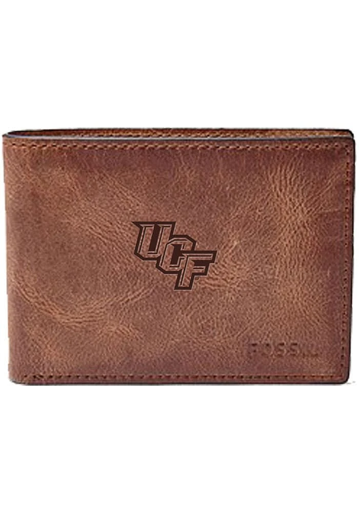 UCF Knights Front Pocket Mens Bifold Wallet
