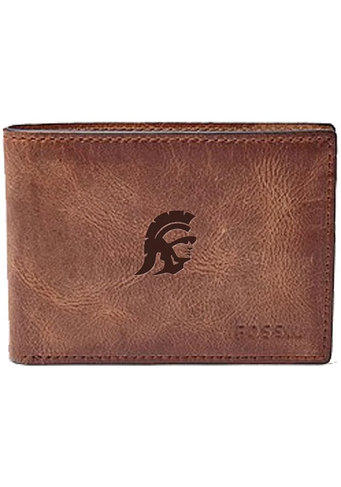 USC Trojans Front Pocket Mens Bifold Wallet
