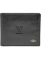 Vanderbilt Commodores Leather FlipID Mens Bifold Wallet
