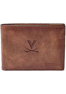 Virginia Cavaliers Front Pocket Mens Bifold Wallet