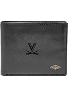 Virginia Cavaliers Leather FlipID Mens Bifold Wallet