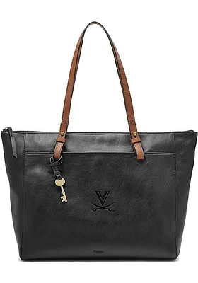 Virginia Cavaliers Leather Tote Womens Purse