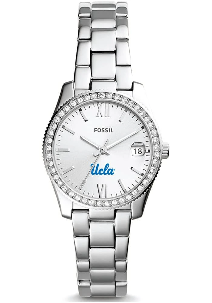 Fossil UCLA Bruins Scarlette Mini Stainless Steel Classic Womens Watch