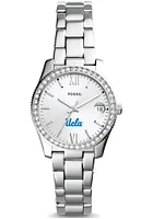 Fossil UCLA Bruins Scarlette Mini Stainless Steel Classic Womens Watch