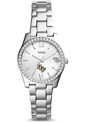 Fossil UCF Knights Scarlette Mini Stainless Steel Womens Watch
