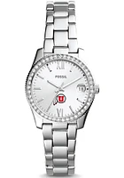 Fossil Utah Utes Scarlette Mini Stainless Steel Womens Watch