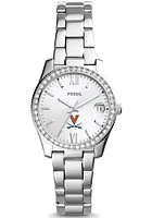 Fossil Virginia Cavaliers Scarlette Mini Stainless Steel Womens Watch