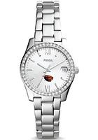Fossil Oregon State Beavers Scarlette Mini Stainless Steel Womens Watch