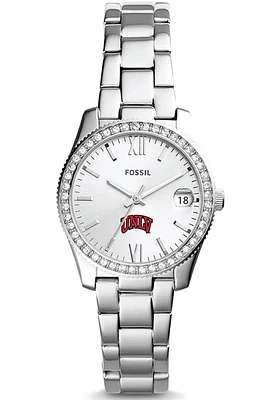 Fossil UNLV Runnin Rebels Scarlette Mini Stainless Steel Womens Watch