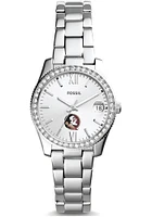 Fossil Florida State Seminoles Scarlette Mini Stainless Steel Womens Watch