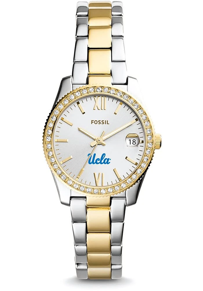 Fossil UCLA Bruins Scarlette Mini Stainless Steel Womens Watch