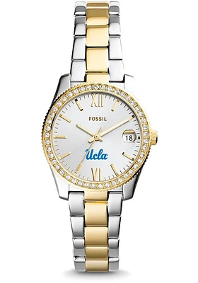 Fossil UCLA Bruins Scarlette Mini Stainless Steel Womens Watch