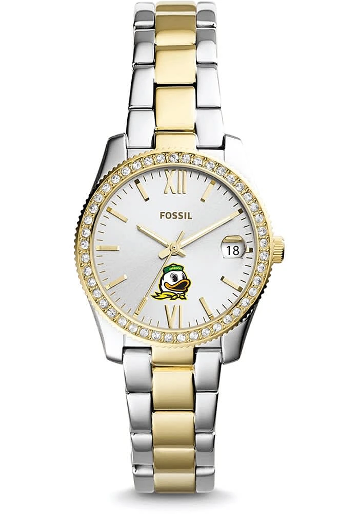 Fossil Oregon Ducks Scarlette Mini Stainless Steel Womens Watch