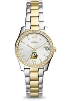 Fossil Oregon Ducks Scarlette Mini Stainless Steel Womens Watch