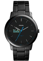 Fossil UCLA Bruins Minimalist Slim Stainless Steel Mens Watch