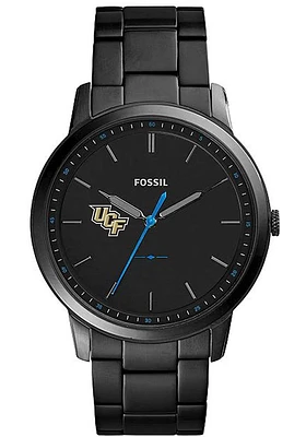 Fossil UCF Knights Minimalist Slim Stainless Steel Mens Watch