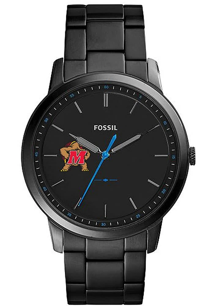 Fossil Maryland Terrapins Minimalist Slim Stainless Steel Mens Watch