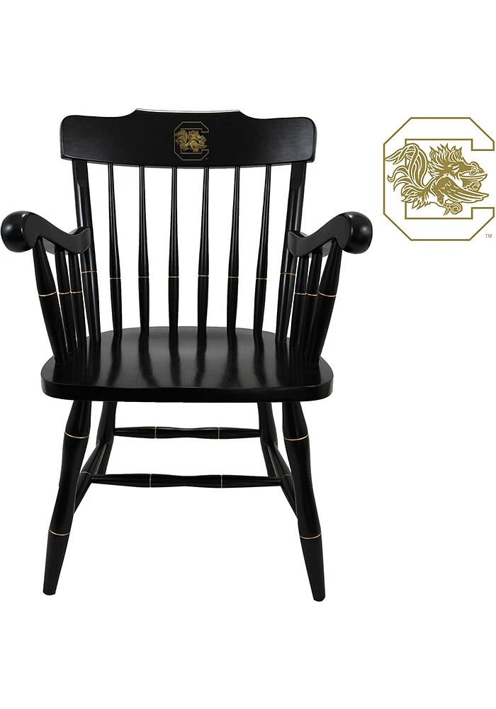 South Carolina Gamecocks Office Captain Gold Logo Desk Chair