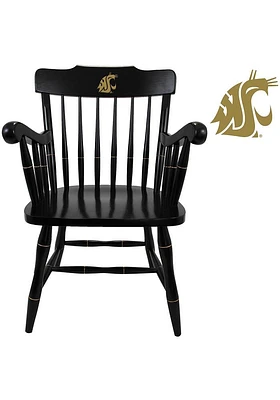 Washington State Cougars Office Captain Gold Logo Desk Chair