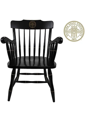 Florida State Seminoles Office Captain Gold Circle Logo Desk Chair