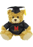 Maryland Terrapins Jardine  Graduation Bear Plush - Black