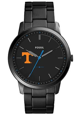 Fossil Tennessee Volunteers Minimalist Slim Stainless Steel Mens Watch