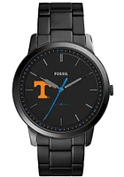 Fossil Tennessee Volunteers Minimalist Slim Stainless Steel Mens Watch