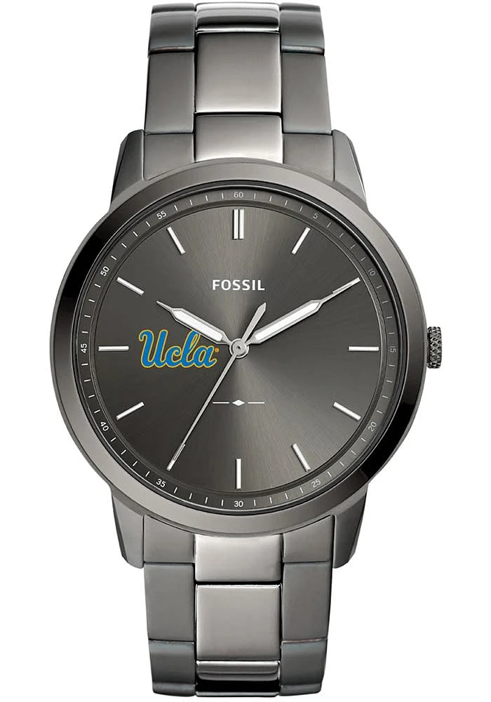 Fossil UCLA Bruins Minimalist Stainless Steel Mens Watch