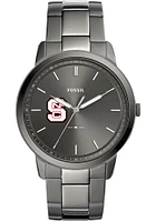 Fossil NC State Wolfpack Minimalist Stainless Steel Mens Watch