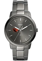 Fossil Oregon State Beavers Minimalist Stainless Steel Mens Watch