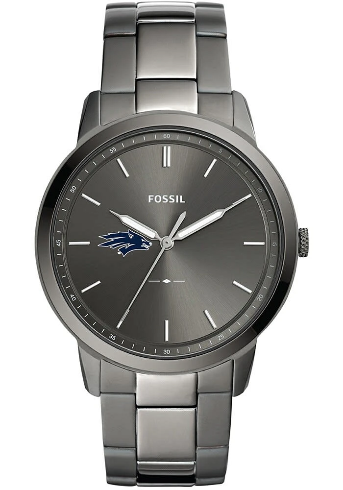 Fossil Nevada Wolf Pack Minimalist Stainless Steel Mens Watch