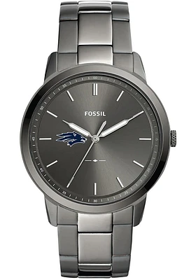 Fossil Nevada Wolf Pack Minimalist Stainless Steel Mens Watch