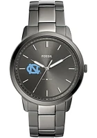 Fossil North Carolina Tar Heels Minimalist Stainless Steel Mens Watch