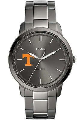 Fossil Tennessee Volunteers Minimalist Stainless Steel Mens Watch
