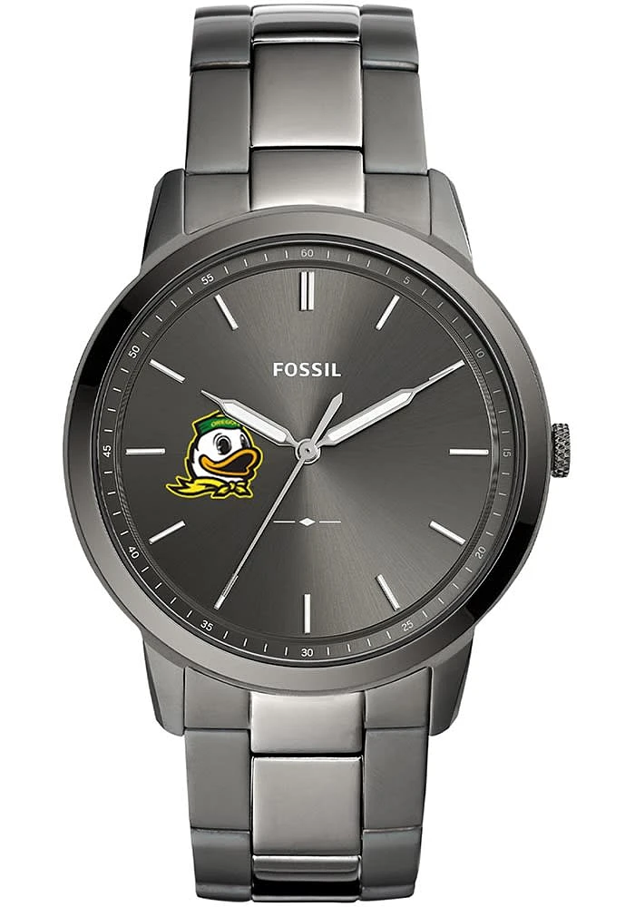 Fossil Oregon Ducks Minimalist Stainless Steel Mens Watch