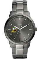 Fossil Oregon Ducks Minimalist Stainless Steel Mens Watch