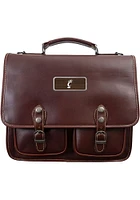 Cincinnati Bearcats Brown Outback Leather Sabino Briefcase Tote