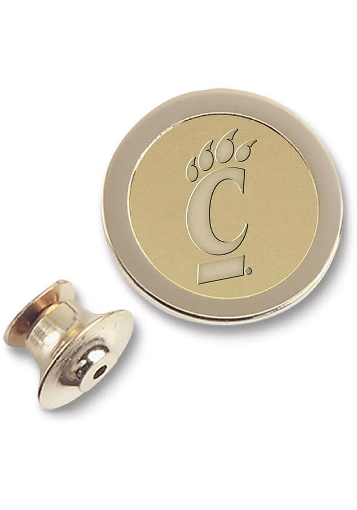 Cincinnati Bearcats Gold Lapel Mens Tie Tack