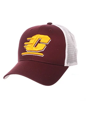 Central Michigan Chippewas Big Rig Adjustable Hat - Maroon