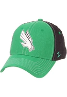 North Texas Mean Green Mens Green Clash Flex Hat