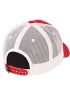 Kansas City Round Pig Big Rig Adjustable Hat - Red