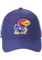 Kansas Jayhawks Mens Blue DH Fitted Hat