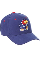 Kansas Jayhawks Mens Blue DH Fitted Hat