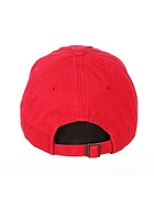 Indiana Hoosiers Scholarship Design Adjustable Hat - Red