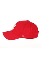 Indiana Hoosiers Scholarship Design Adjustable Hat - Red