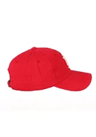 Indiana Hoosiers Scholarship Design Adjustable Hat - Red